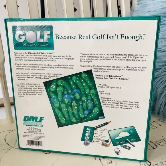 ULTIMATE Golf Trivia Game, Vintage 1997, Brand New, Sealed - Picture 2 of 4
